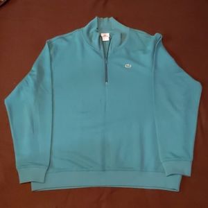 Lacoste half zip sweater.